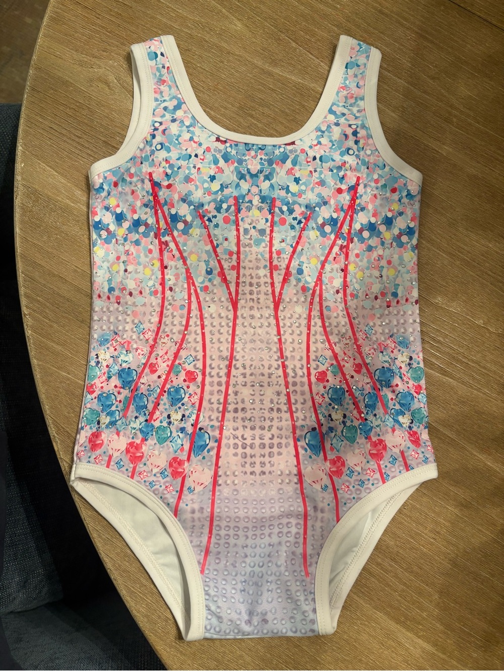 Taylor Swift Lover Multicolor One-Piece Costume - Pink Blue White